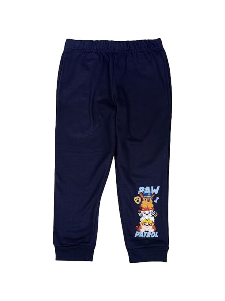 Paw Patrol Kinder Sweatpants Bequeme Hose für Abenteuer & Freizeit in Schwarz