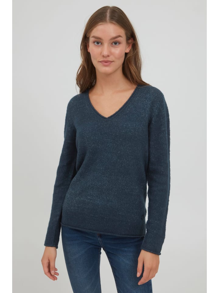 Strickpullover OXIlva in Blau