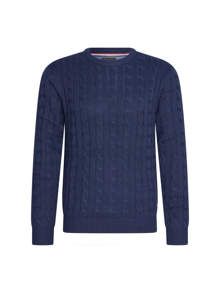 Pullover Adria Kabel in Blau