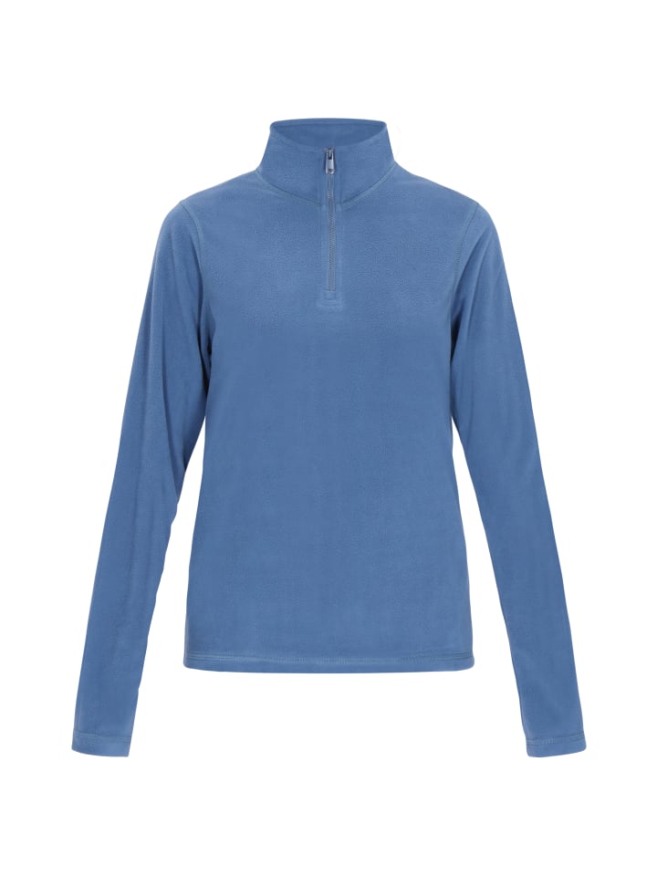 Damen Fleecepullover in Blau