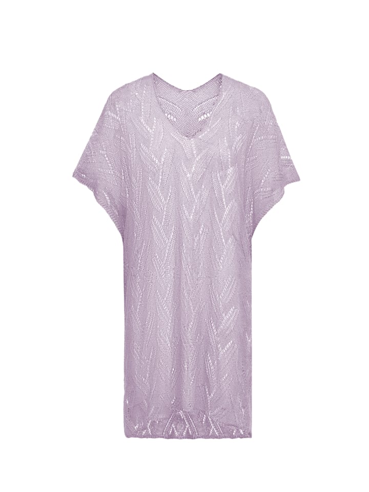 Damen Pullunder in Lavendel Melange