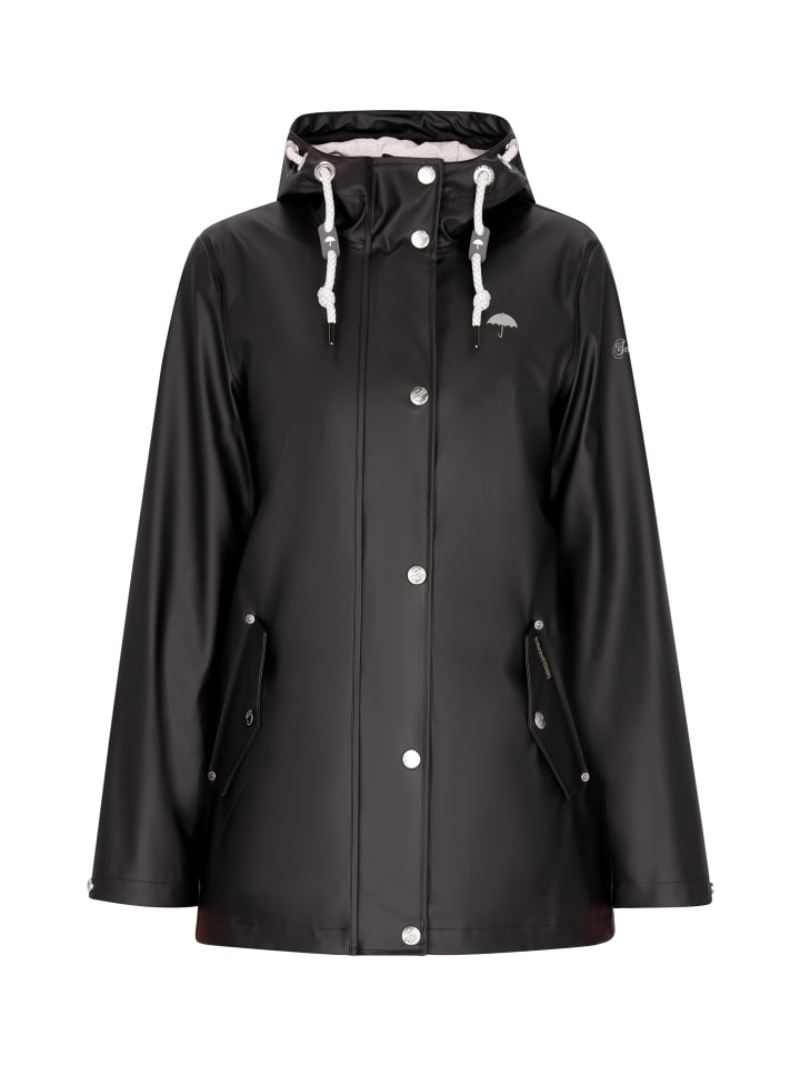 Damen Regenjacke in Schwarz