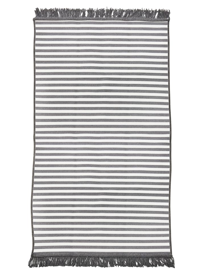 Teppich Outside Rug in Anthracite