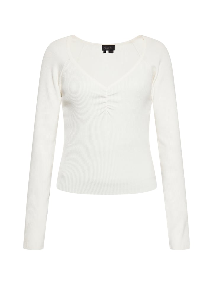 Damen Bluse in Wollweiss
