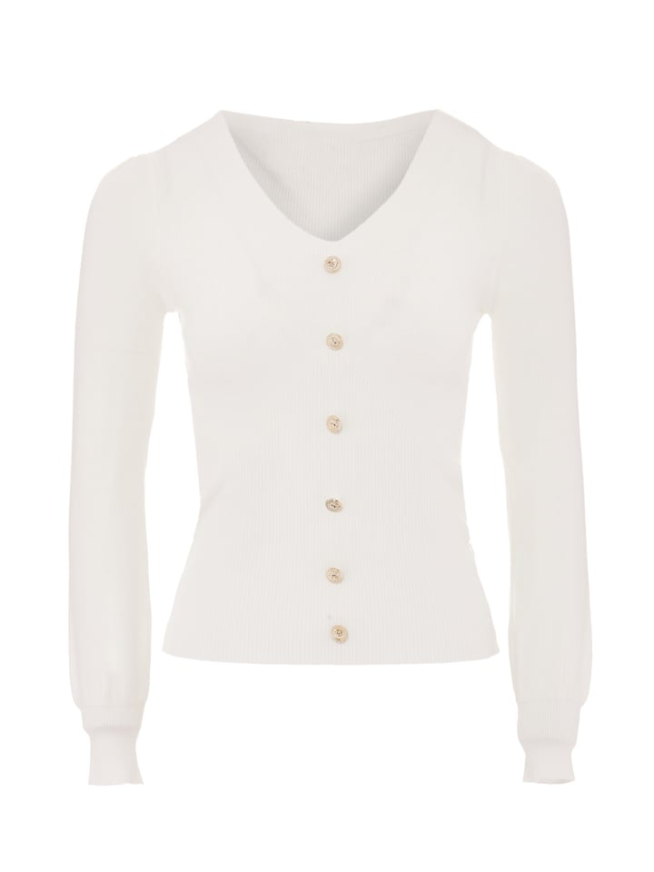 Damen Strickpullover in Weiss