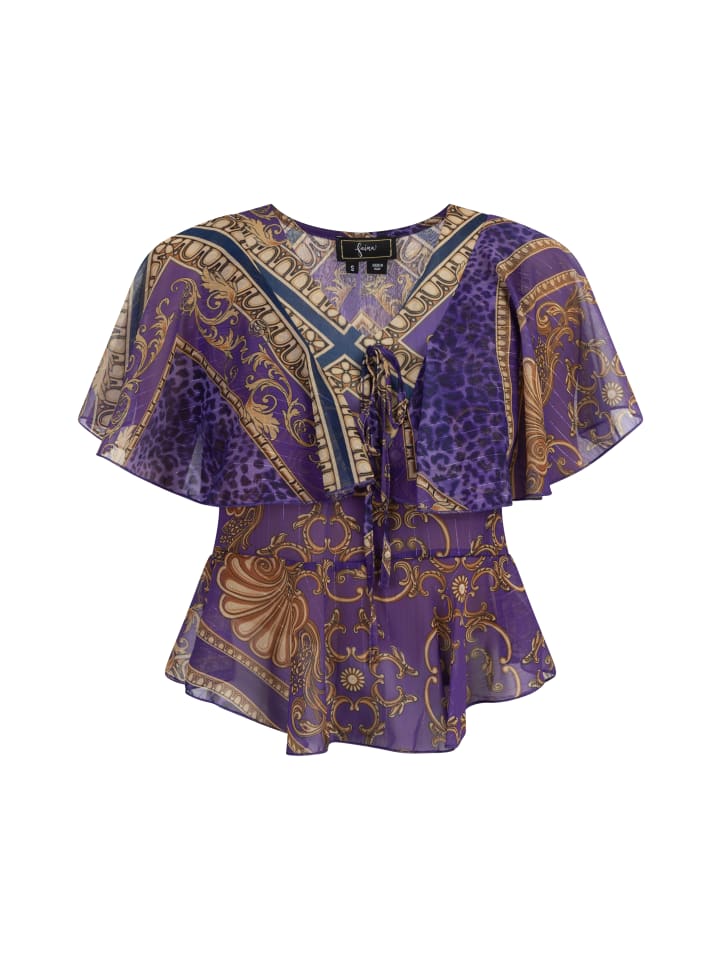 Damen Bluse in Flieder