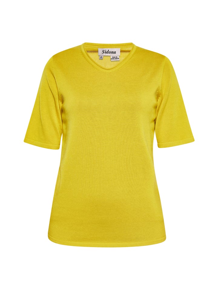 Damen Pullover in Limonengelb