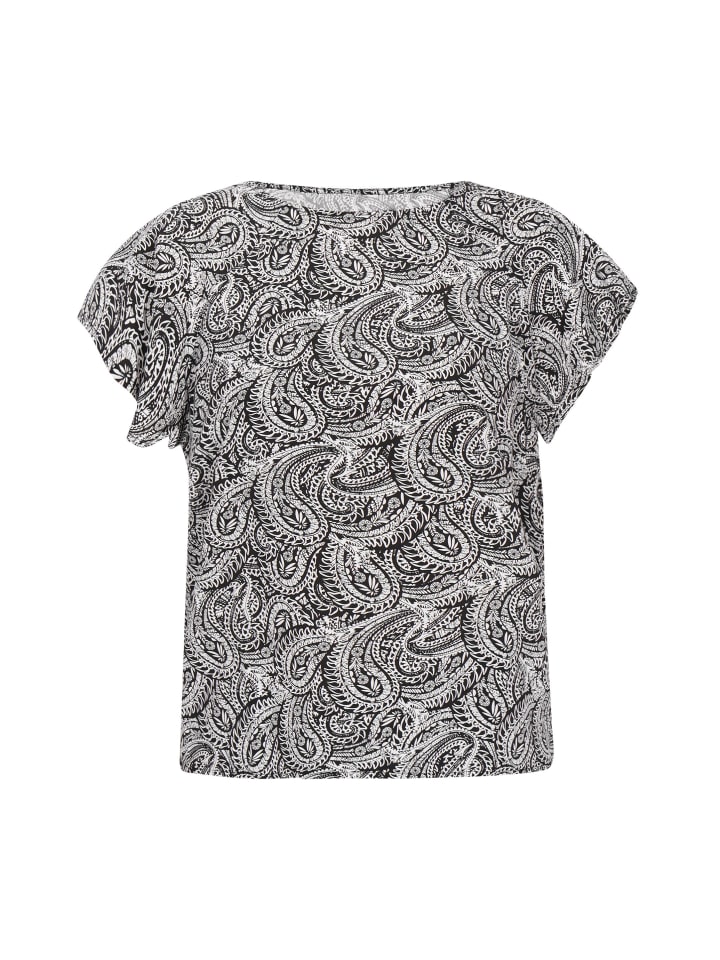 Women Blouse in BLACK WHITE