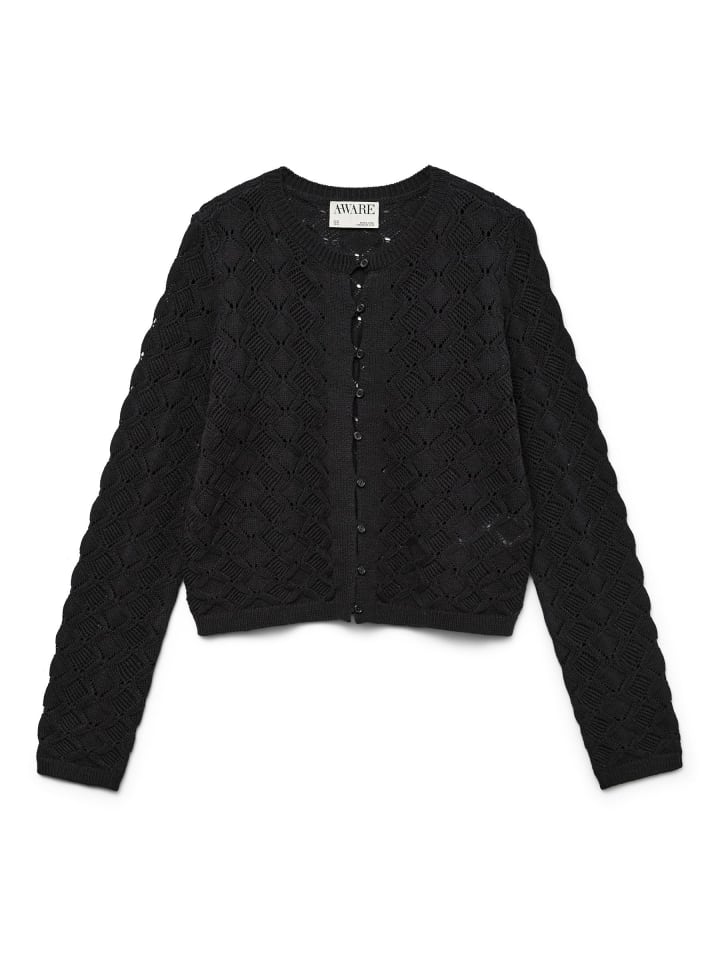 Strickjacke in Black