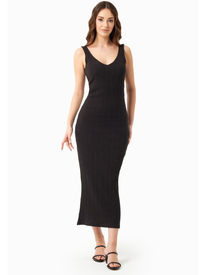 Maxikleid "WOR19419" in Schwarz