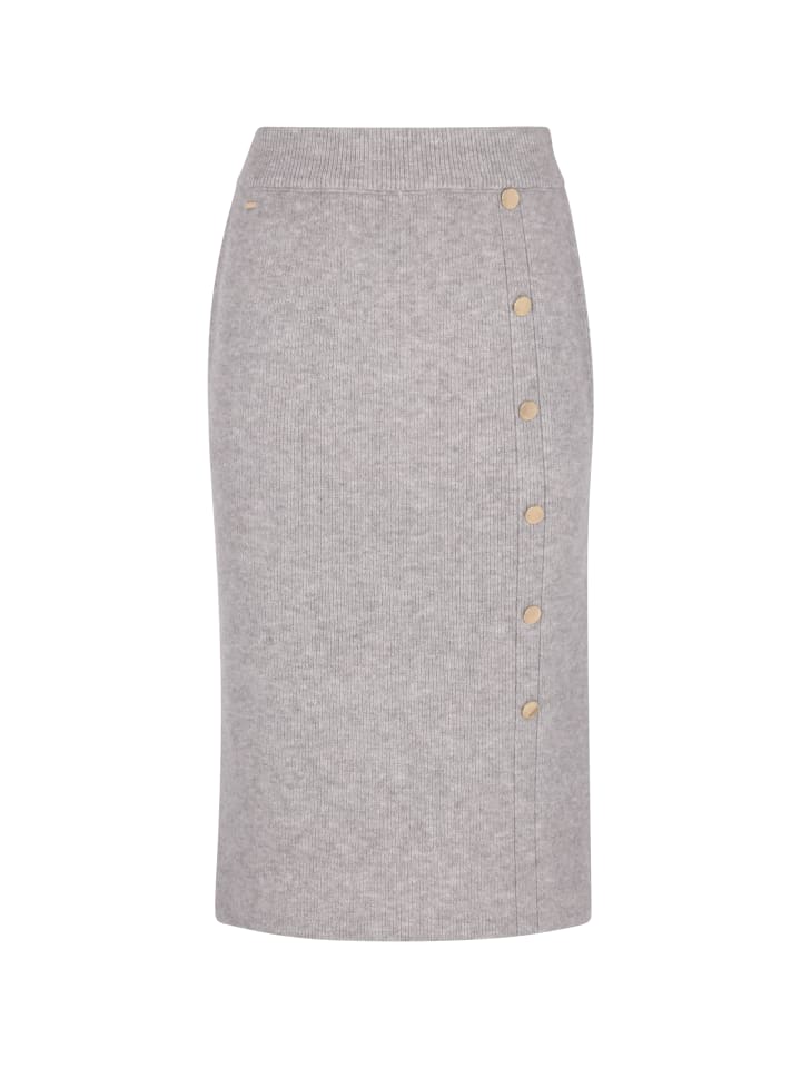 Women Skirt in grey melange
