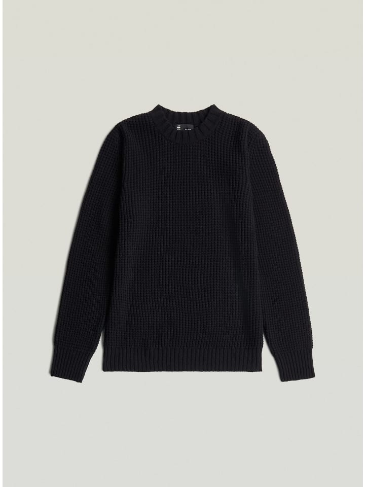 Chunky Knit Pullover dk black