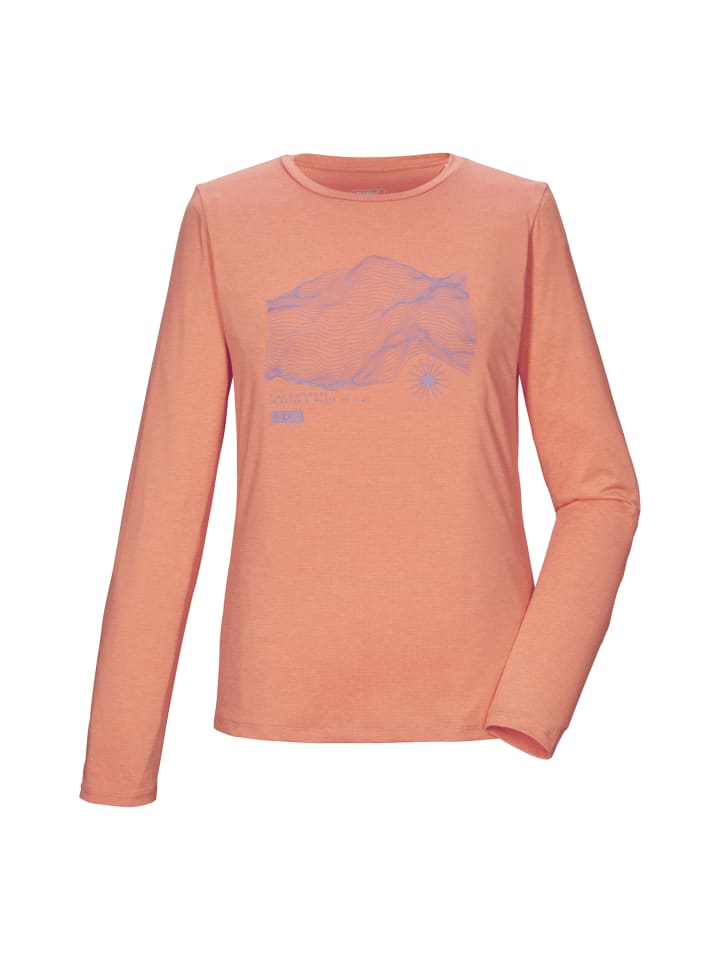KOS 179 WMN LS SHRT in Orange509