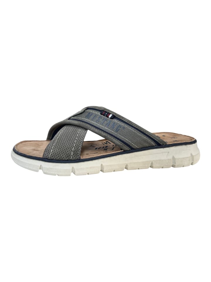 Clog Pantolette in grau