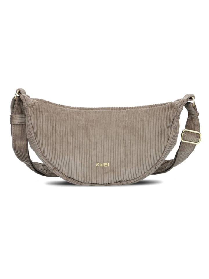 Mademoiselle.M Umhängetasche 32 cm cord mocca