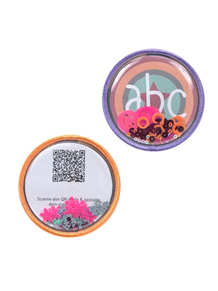 Lässig Patches 2er Set - DIY, Lavendel Rosa