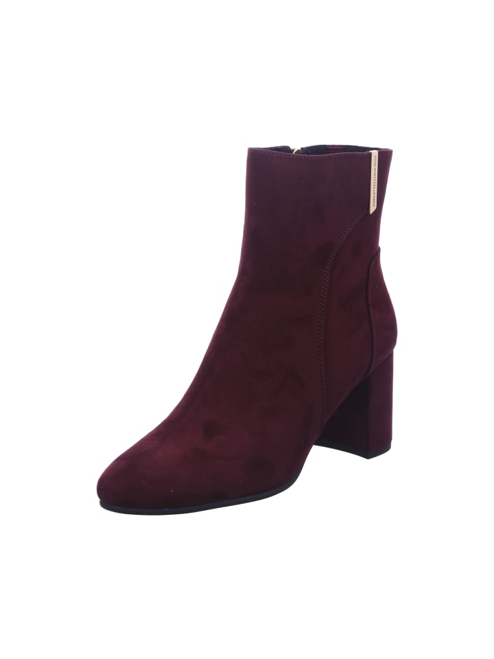 Stiefelette in bordeaux