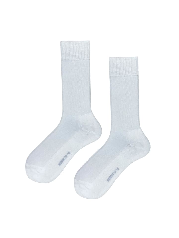 Socken One For All langlebig in White