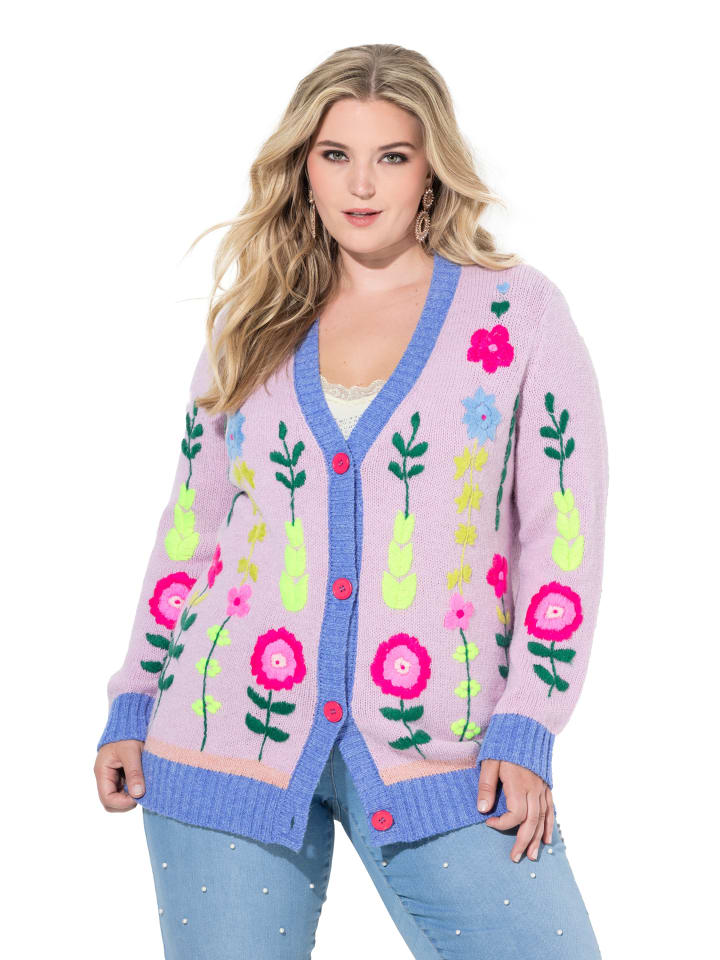 Strickjacke in multicolor