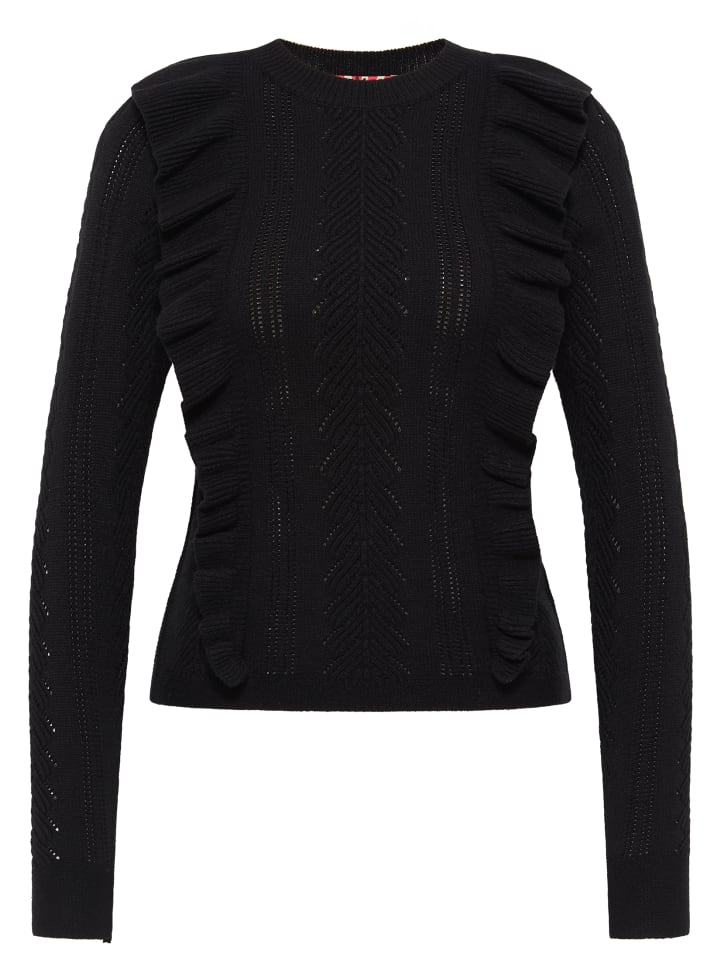 Damen Strickpullover in Schwarz