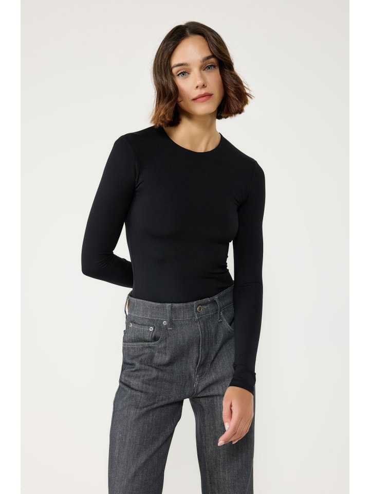 Blouse in Schwarz