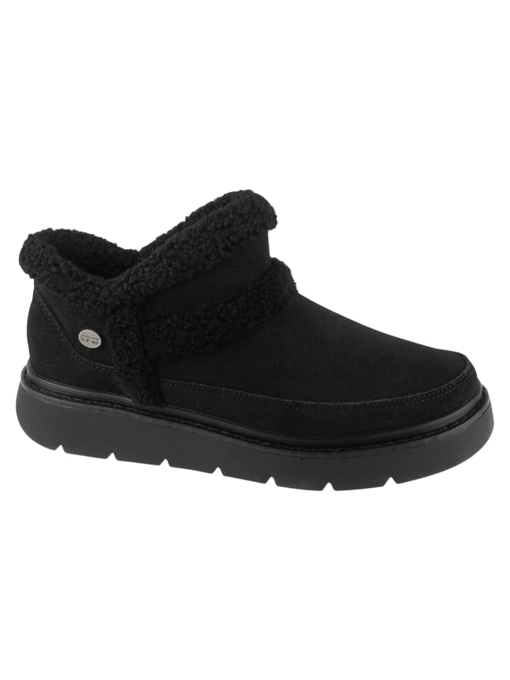 Skechers Slip-ins BOBS Keepsakes Lite – Winter Snug in Schwarz