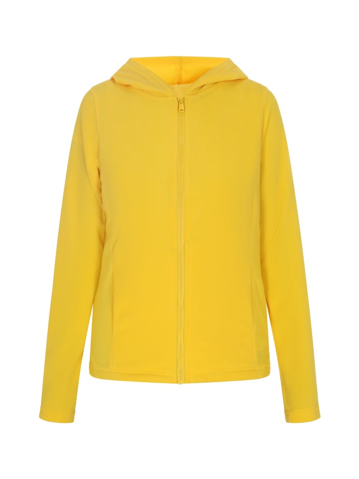 Damen Fleecejacke in Gelb