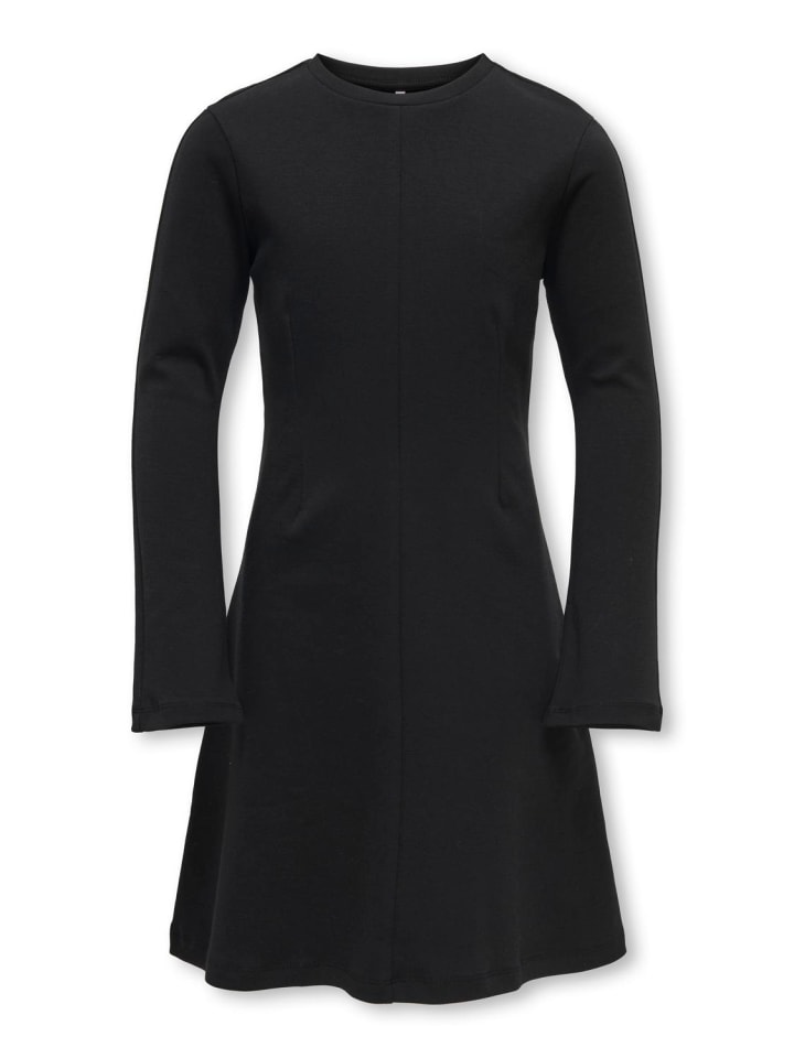 Midikleid Kogeva Langarmkleid in black