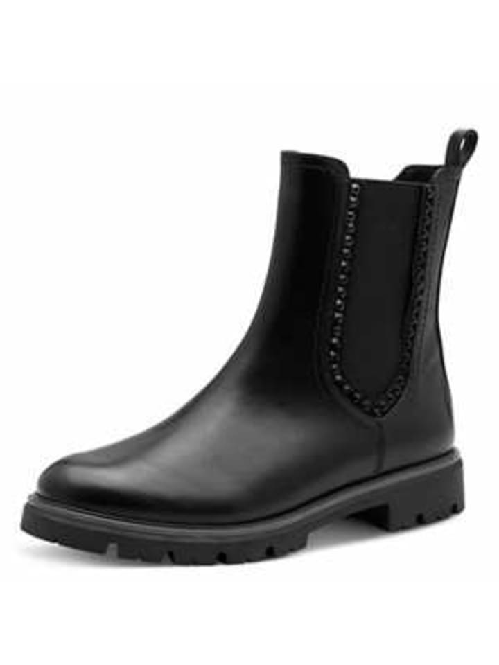 Stiefelette in schwarz
