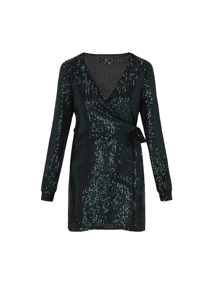 Women Dress in dark green