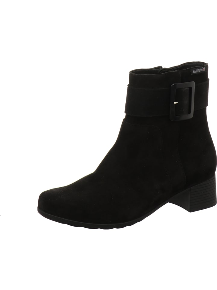 Stiefelette in schwarz