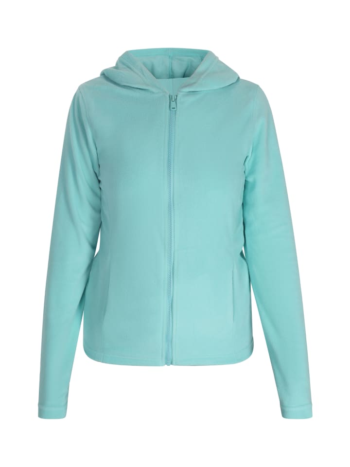 Damen Fleecejacke in Türkis