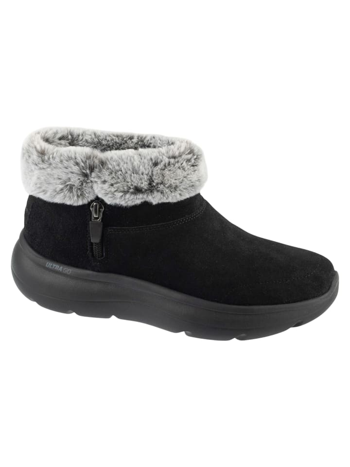 Skechers On-The-Go Encore - Snow-Capped in Schwarz