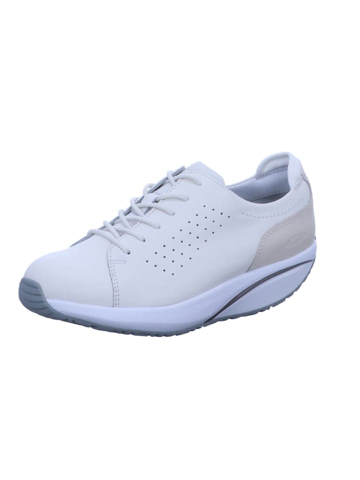 Schnürschuhe in white