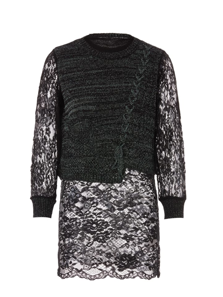 Damen Strickpullover in Schwarz