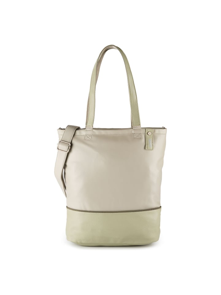 Jana Schultertasche 37 cm jade