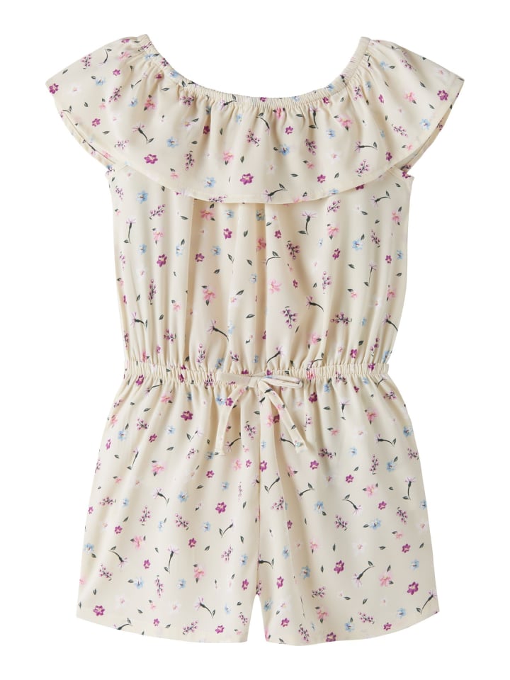 Playsuit in Almond Milk