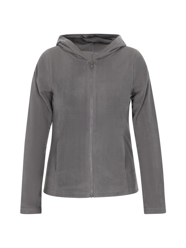 Damen Fleecejacke in Dunkelgrau