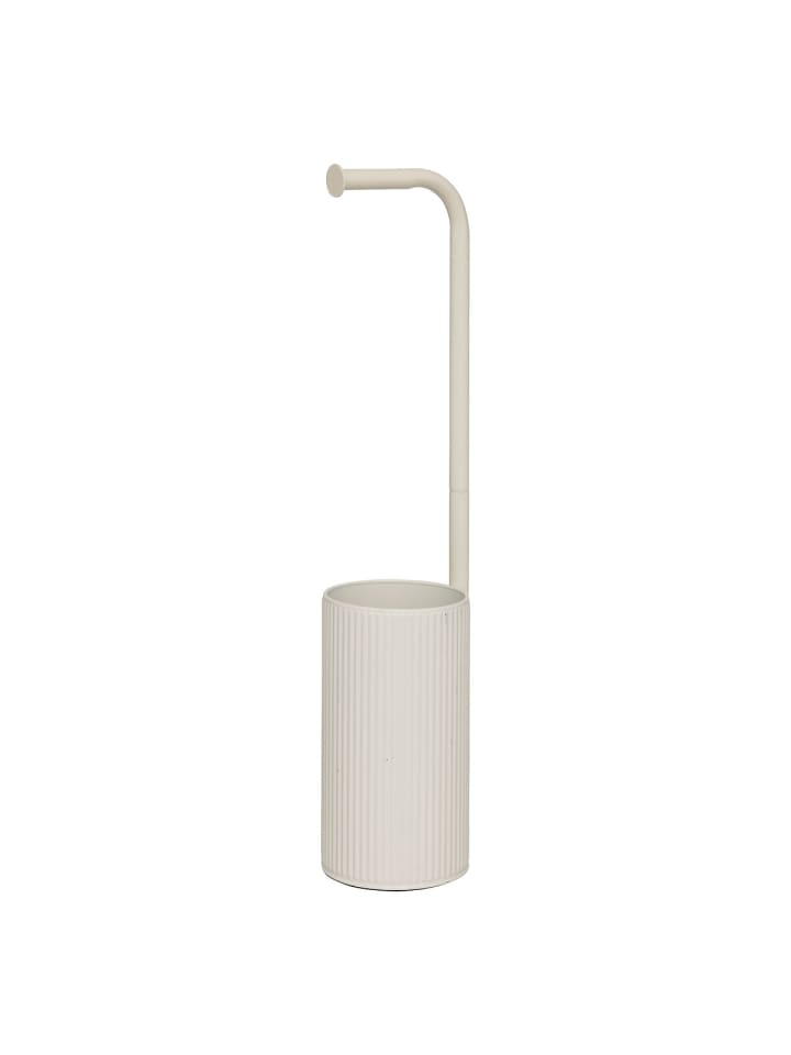 Toilettenpapierhalter und -ständer ONYX in Grau, 13,5 x 64,7 cm