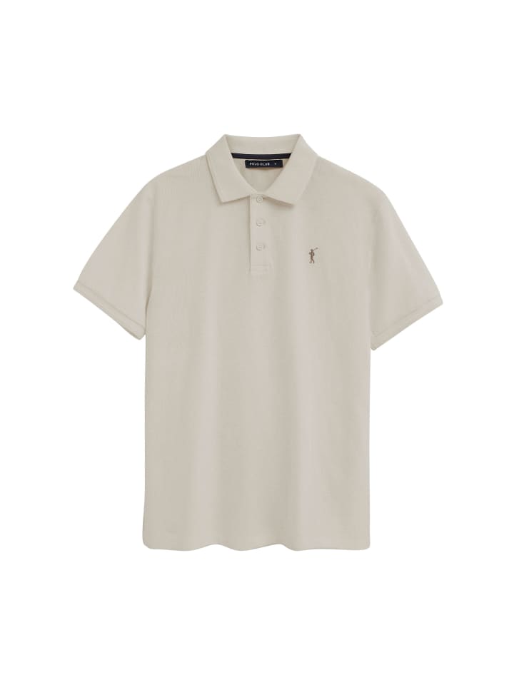 Poloshirt RIGBY GO POLO SS VO in Beige