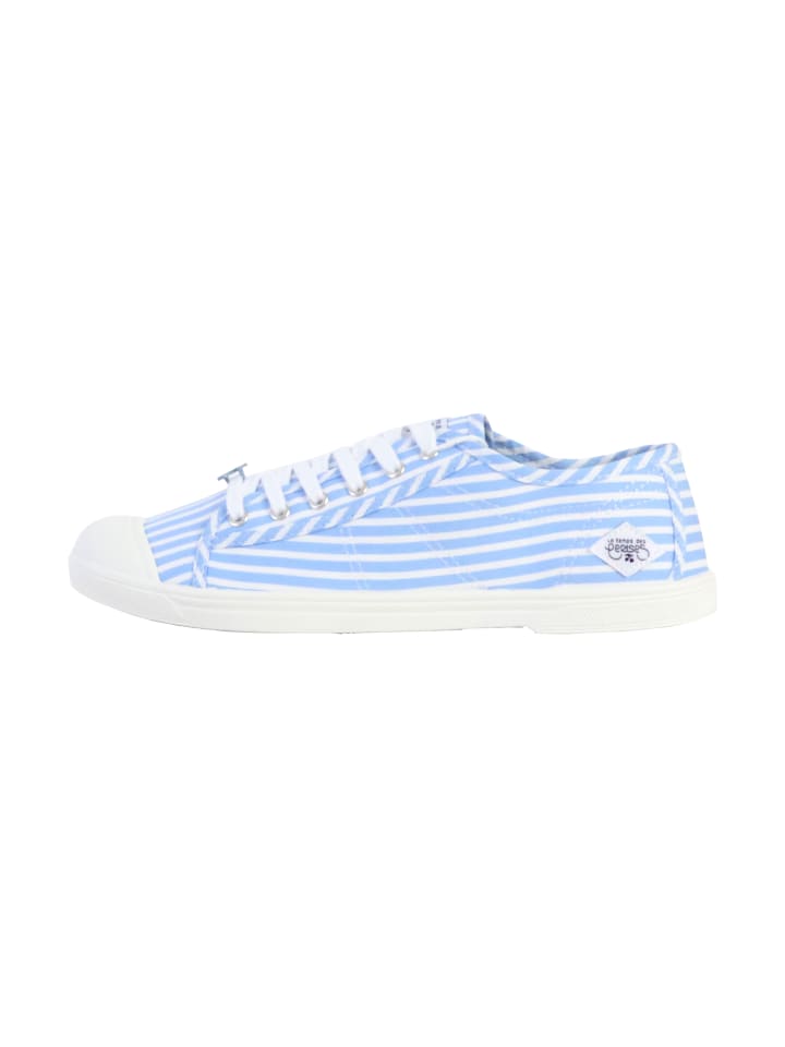 Schnür-Tennisschuhe Basic 02 Blau