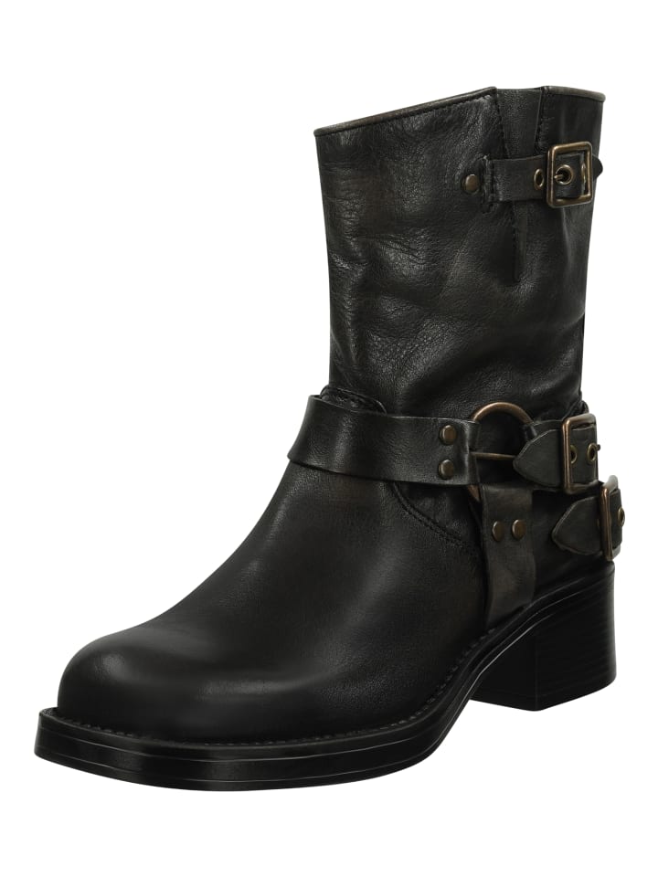 Stiefelette Dunkelgrau