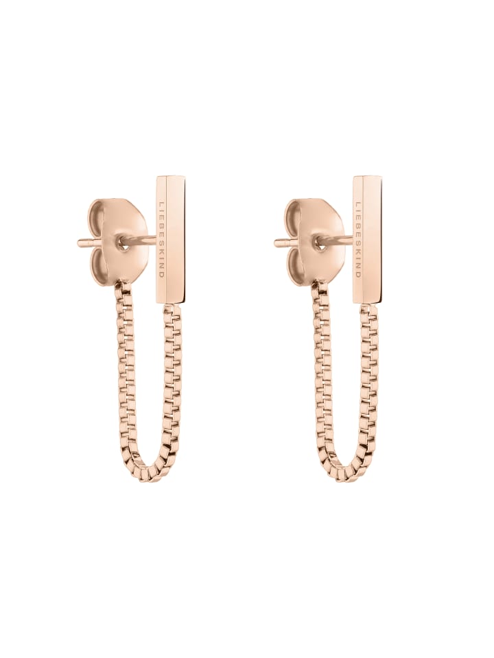 Ohrhänger The Boxy in Rosegold