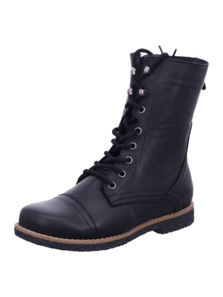 Stiefelette in schwarz