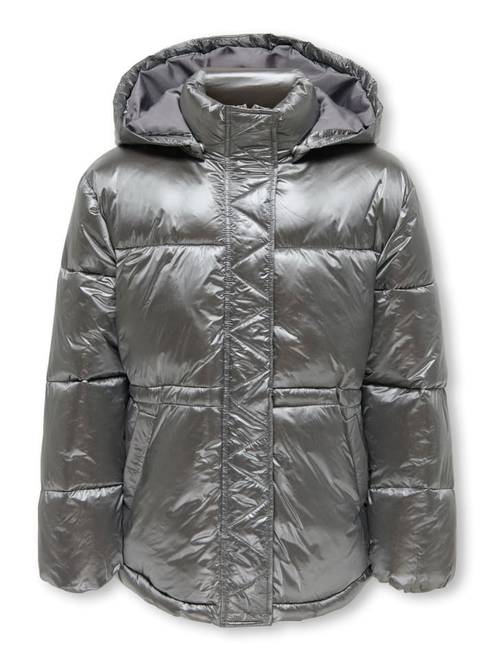 Daunenjacke in Dark Silver Colour