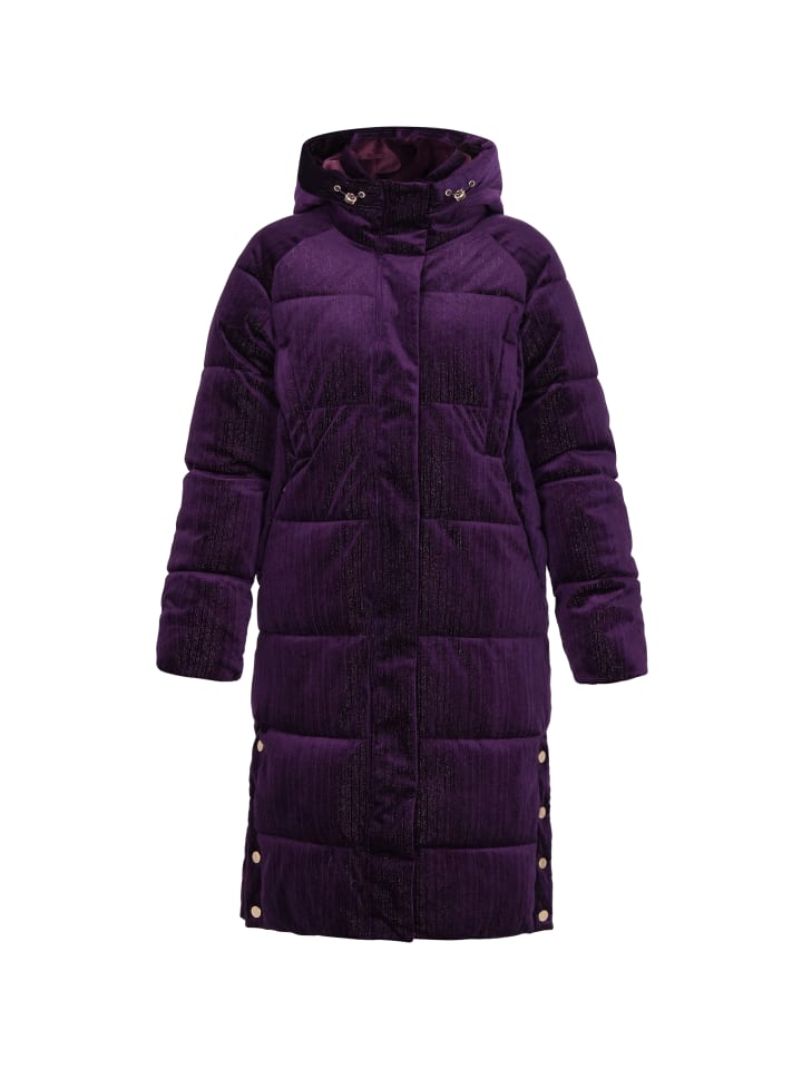 Women Coat in violet