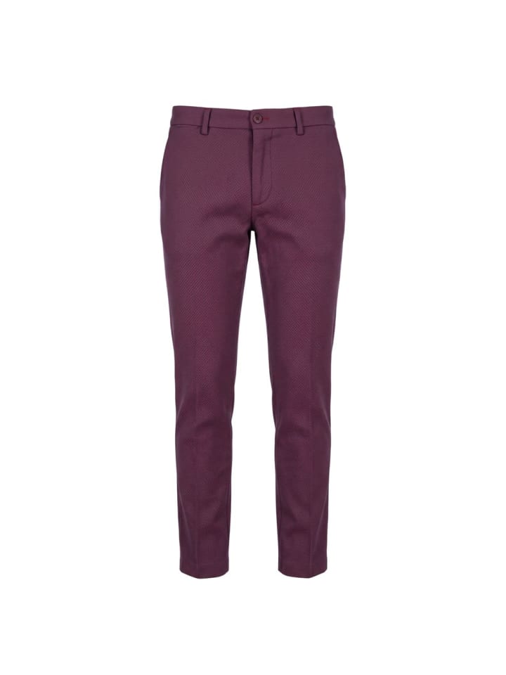 Rot Baumwolle Herren Hose