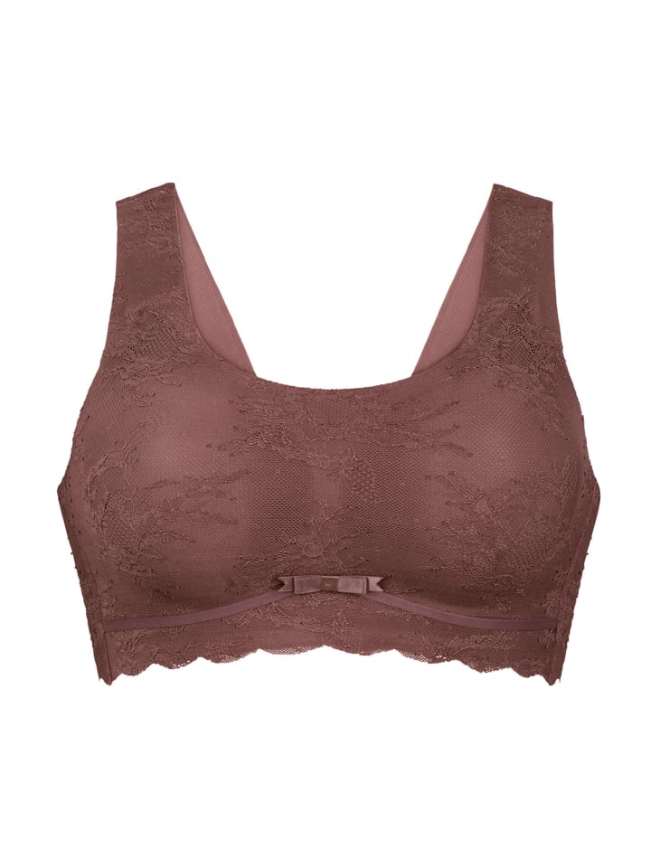 Bralette Essential Lace in Berry