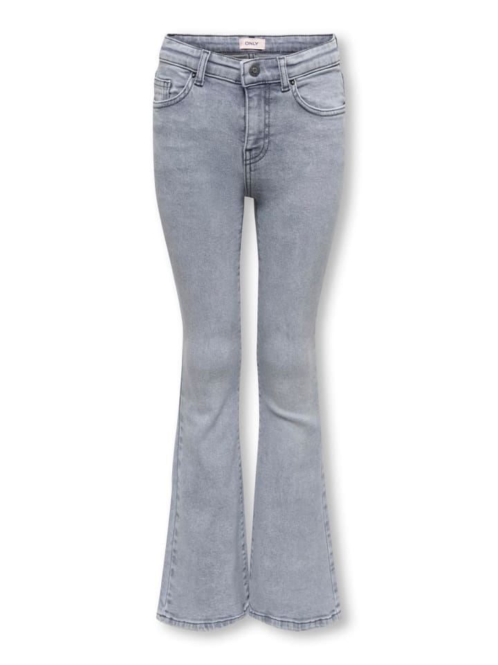 Flared Fit Jeans Kogjuicy Denim in medium grey denim
