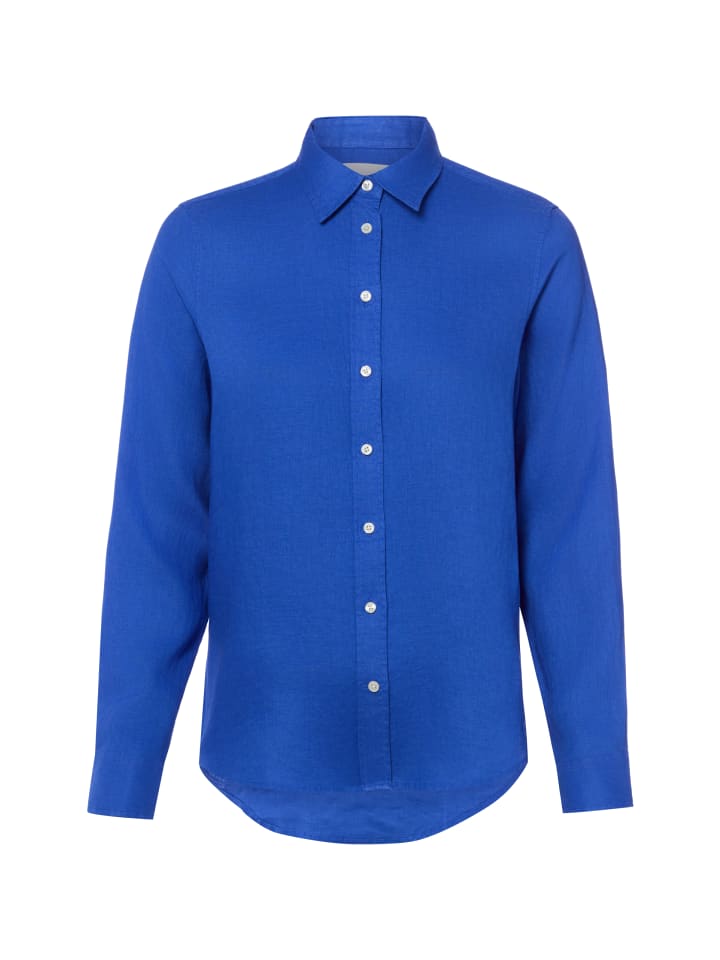 Bluse in blau